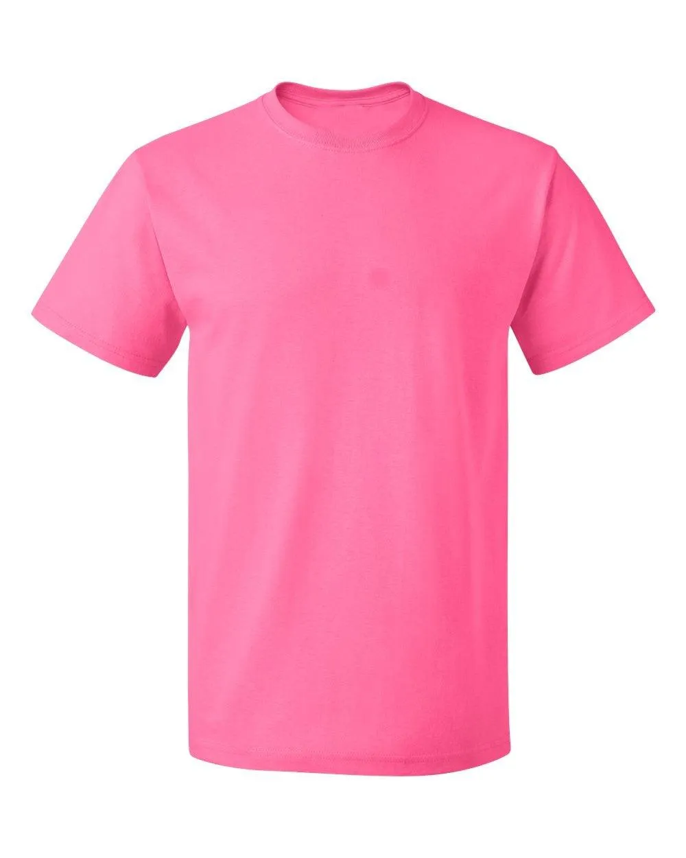 5-Pack 100% Cotton Women's Crew Neck Short Sleeve T-Shirts