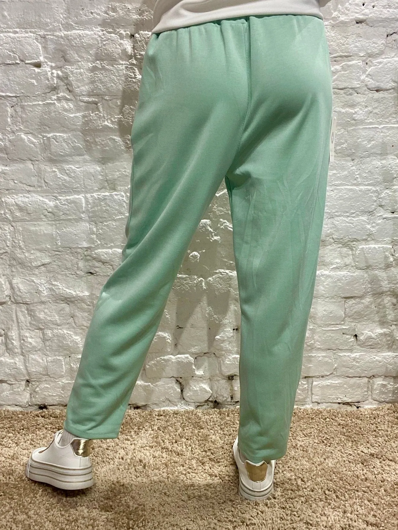 Chelsea Stretch Casual Breathable Lounge C41 Tapered Trouser Pant With Belt