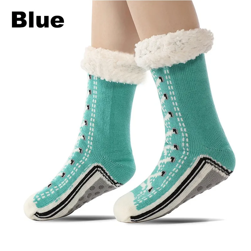 CHRISTMAS HOT SALEUltra-thick Cashmere Slipper Home SocksUltra-thick Warm Home Socks