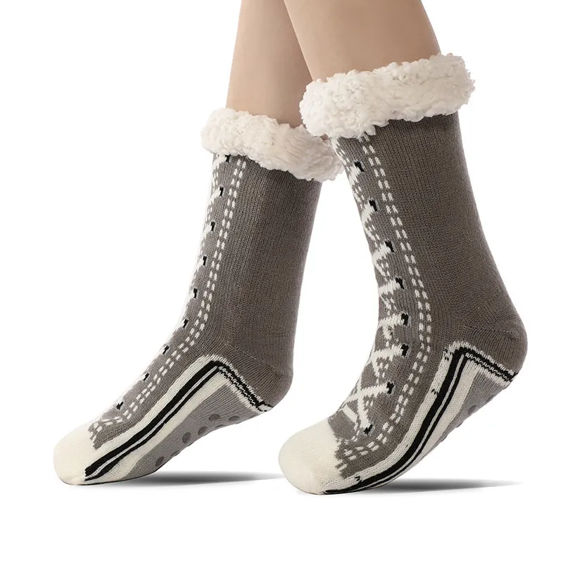 CHRISTMAS HOT SALEUltra-thick Cashmere Slipper Home SocksUltra-thick Warm Home Socks