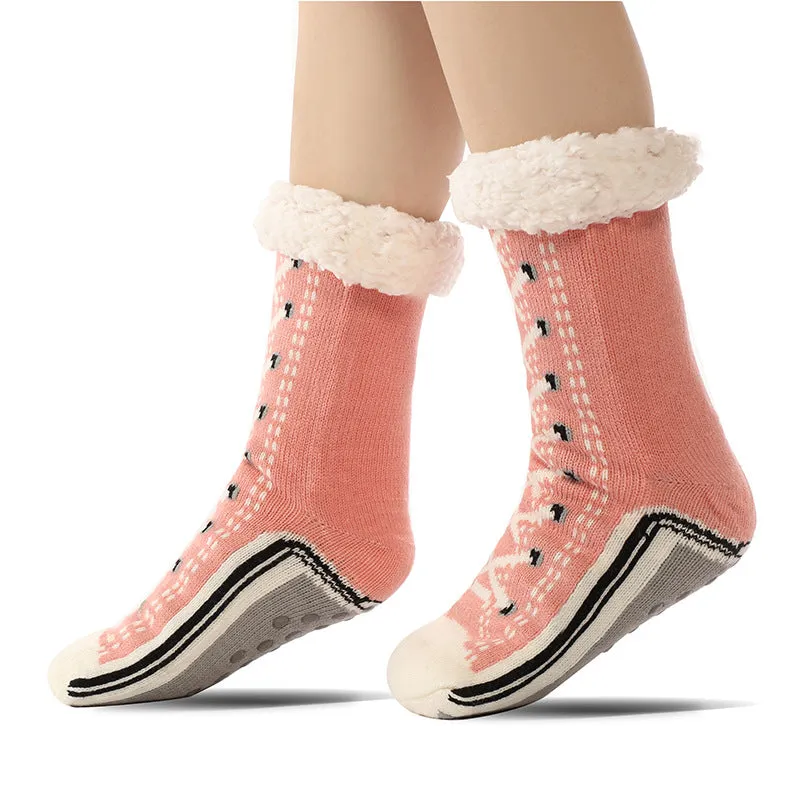 CHRISTMAS HOT SALEUltra-thick Cashmere Slipper Home SocksUltra-thick Warm Home Socks
