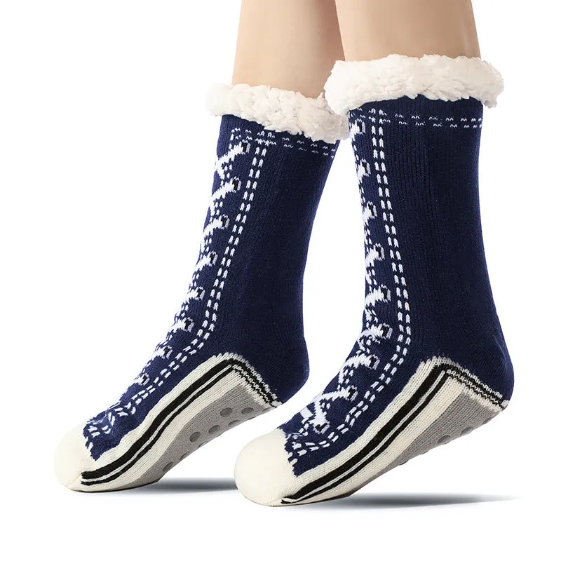 CHRISTMAS HOT SALEUltra-thick Cashmere Slipper Home SocksUltra-thick Warm Home Socks