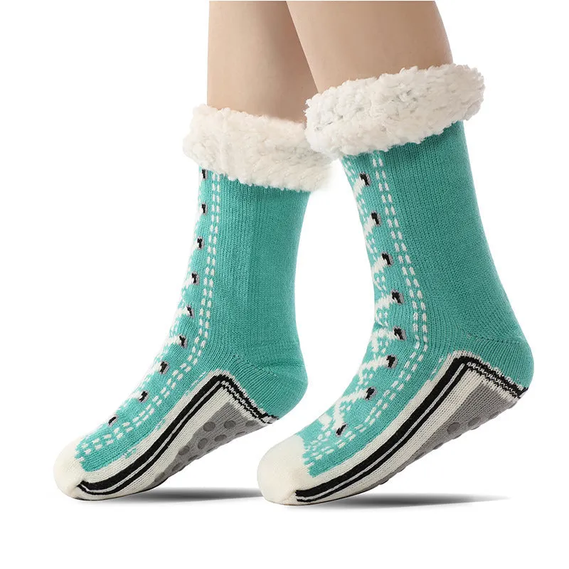 CHRISTMAS HOT SALEUltra-thick Cashmere Slipper Home SocksUltra-thick Warm Home Socks