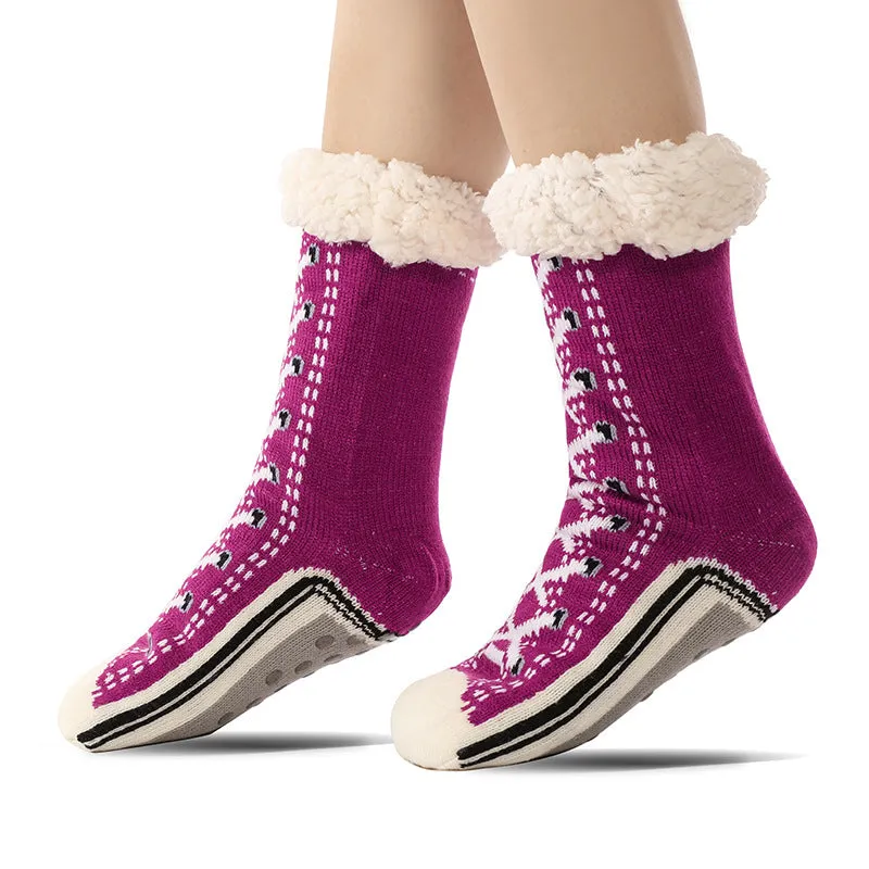 CHRISTMAS HOT SALEUltra-thick Cashmere Slipper Home SocksUltra-thick Warm Home Socks