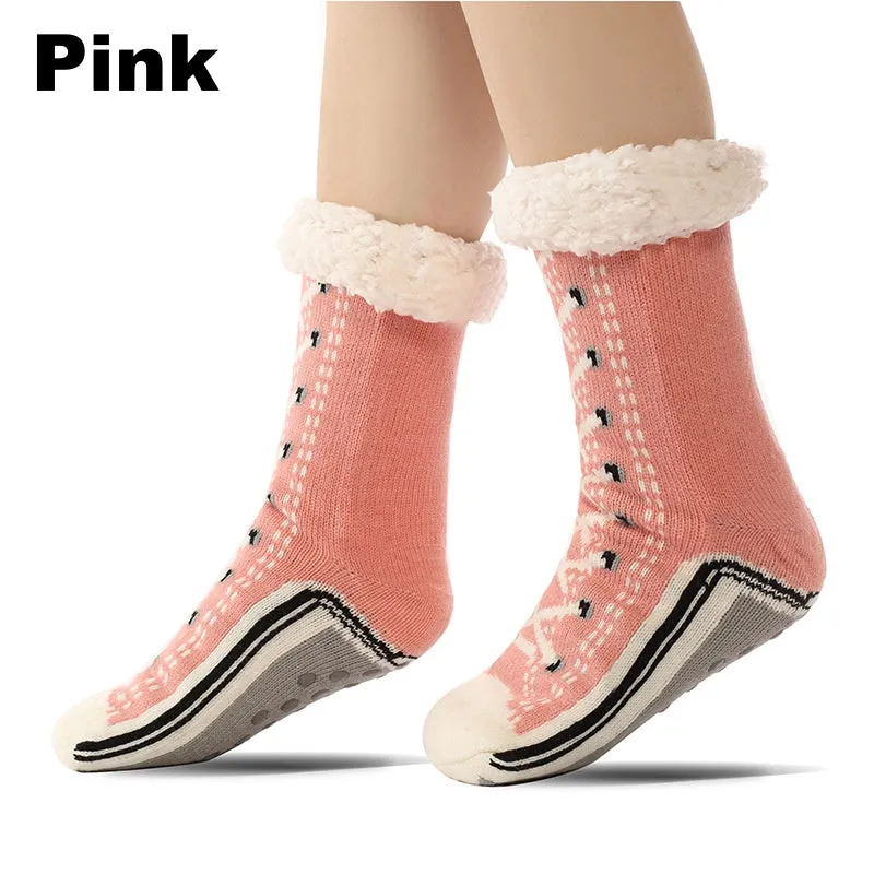 CHRISTMAS HOT SALEUltra-thick Cashmere Slipper Home SocksUltra-thick Warm Home Socks