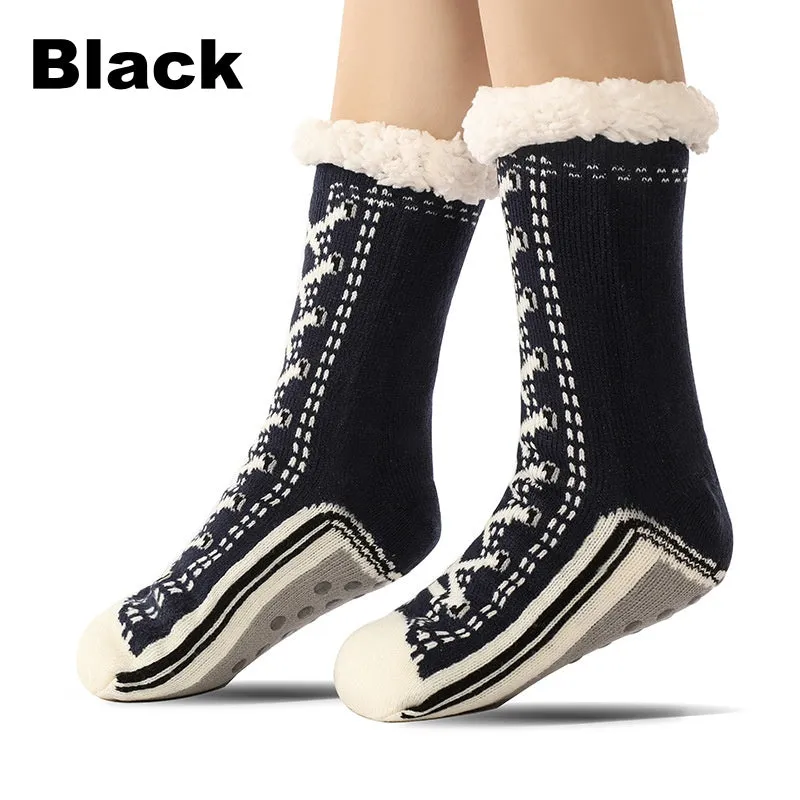 CHRISTMAS HOT SALEUltra-thick Cashmere Slipper Home SocksUltra-thick Warm Home Socks