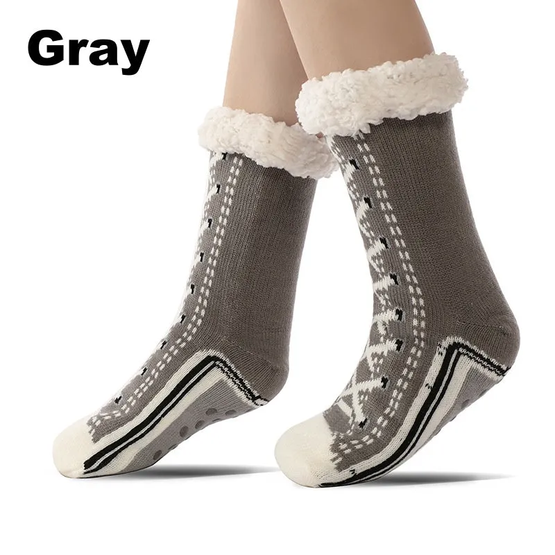 CHRISTMAS HOT SALEUltra-thick Cashmere Slipper Home SocksUltra-thick Warm Home Socks