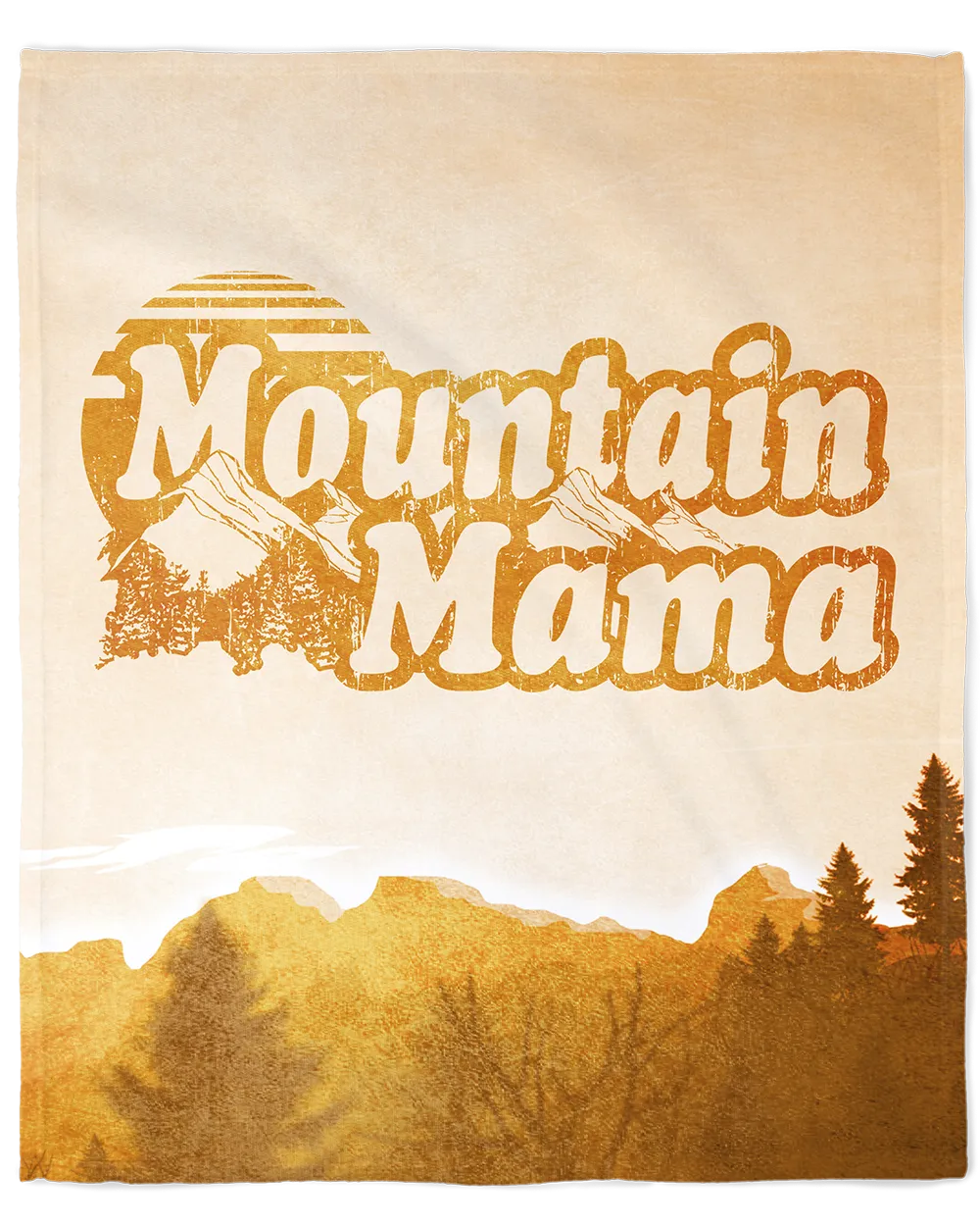 Country Girl® Mountain Mama 50" x 60" Minky Blanket