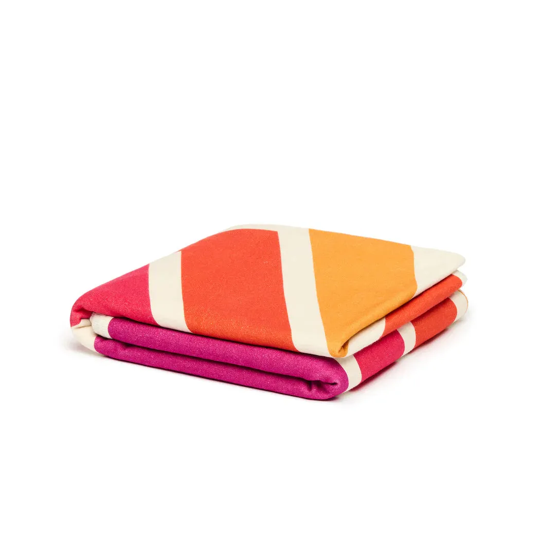 COZYHEMP™ BLANKET  - Retro Sunrise