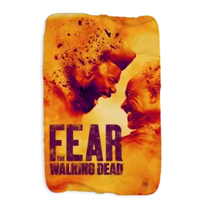 Fear The Walking Dead Season 7 Key Art Sherpa Blanket