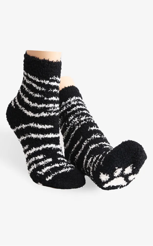 JCS106 Animal Pattern Fuzzy Socks (6prs Pack)