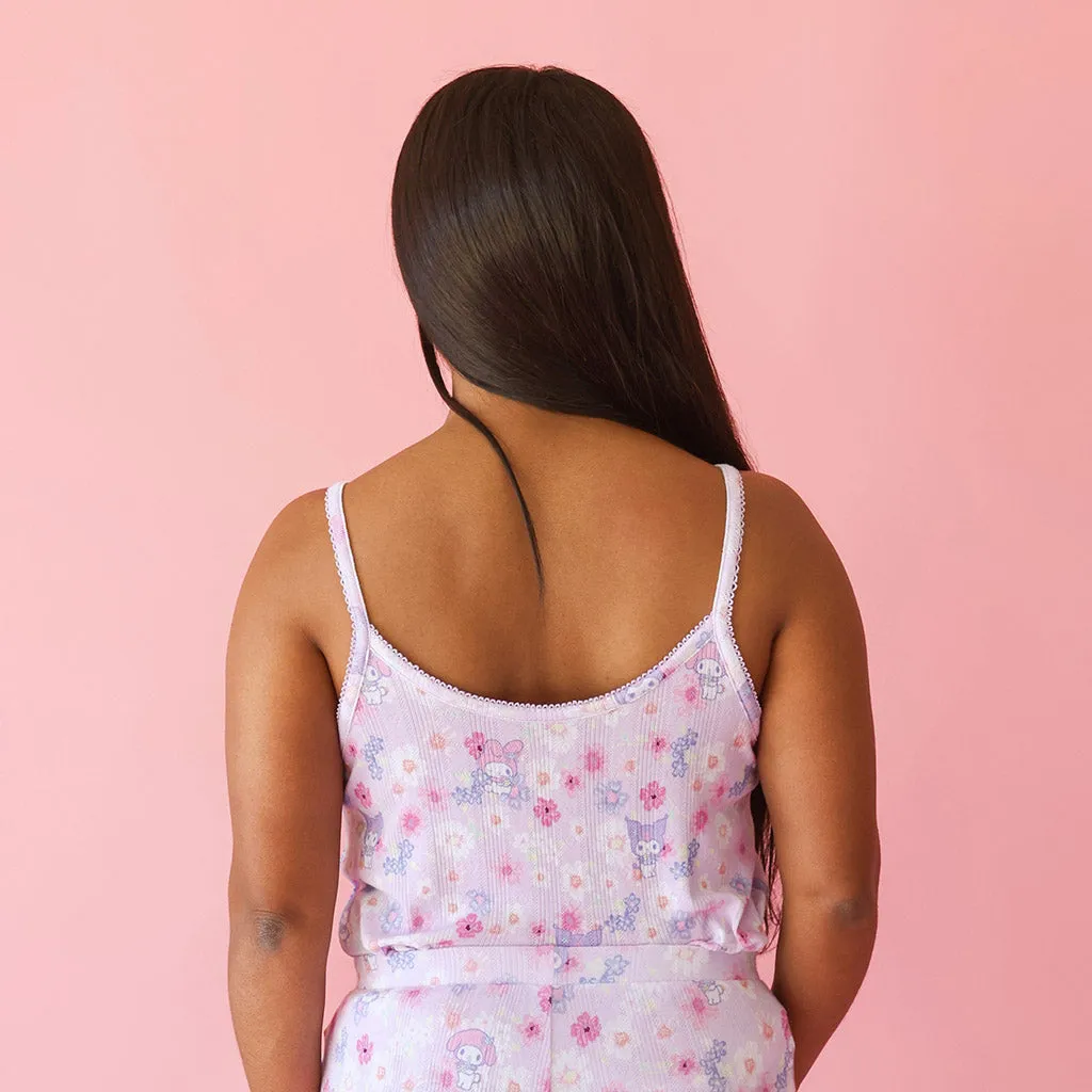 Kuromi® & My Melody® Garden Women's Pointelle Cami