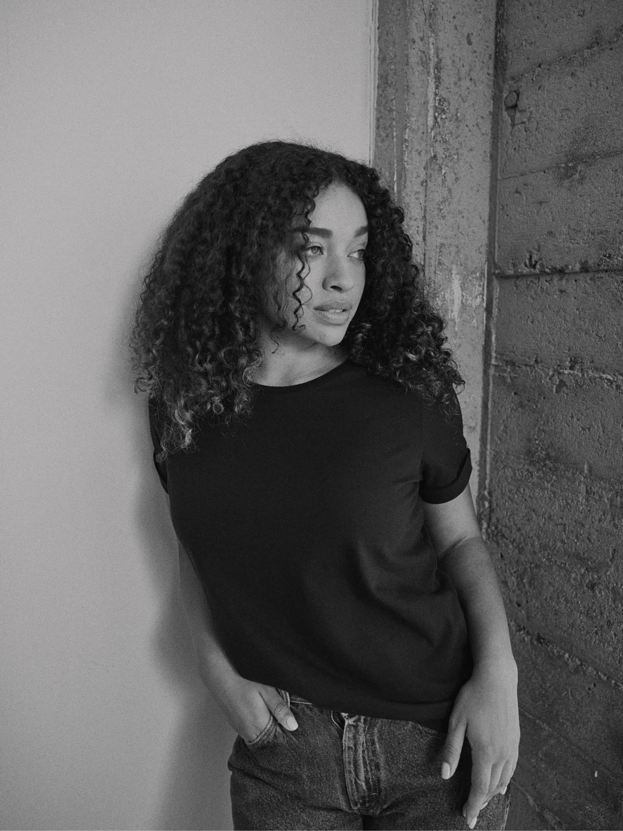 Organic Roll Cuff Tee