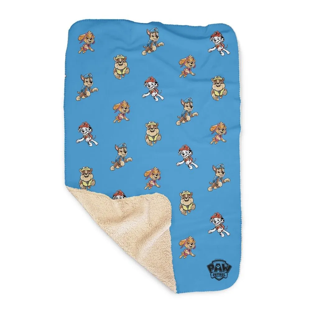 PAW Patrol Heroes Unleashed Sherpa Blanket