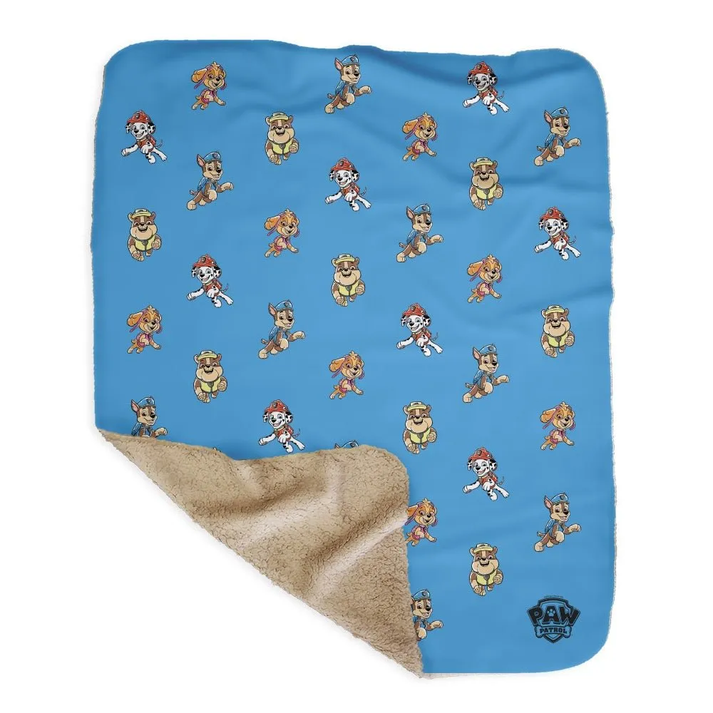 PAW Patrol Heroes Unleashed Sherpa Blanket