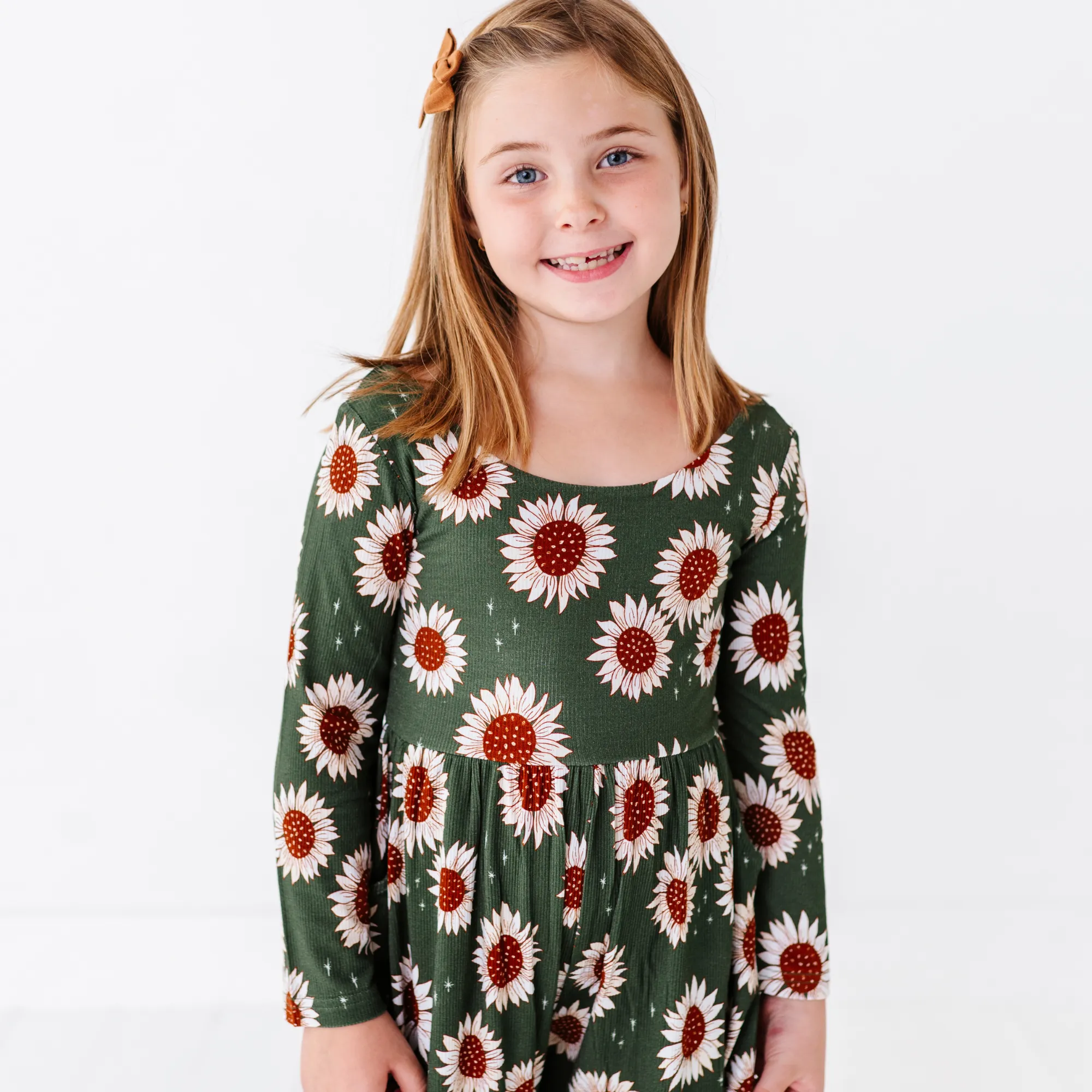 Rustic Blooms Ribbed Romper