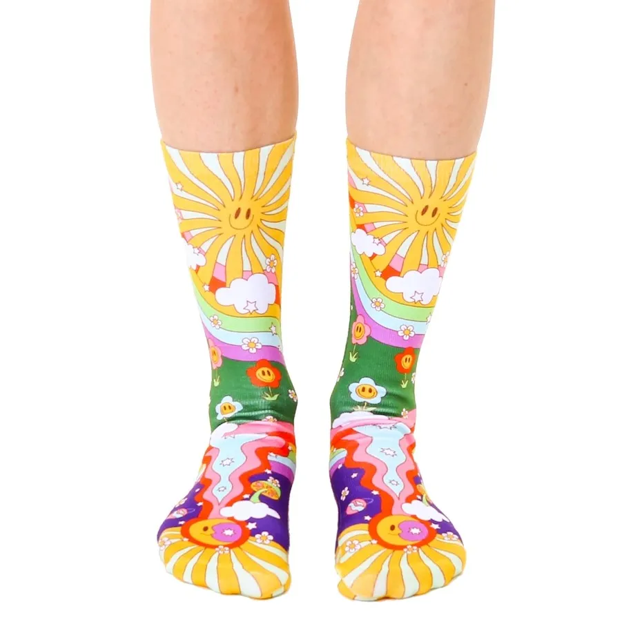 Socks - It's Groovy - Crew